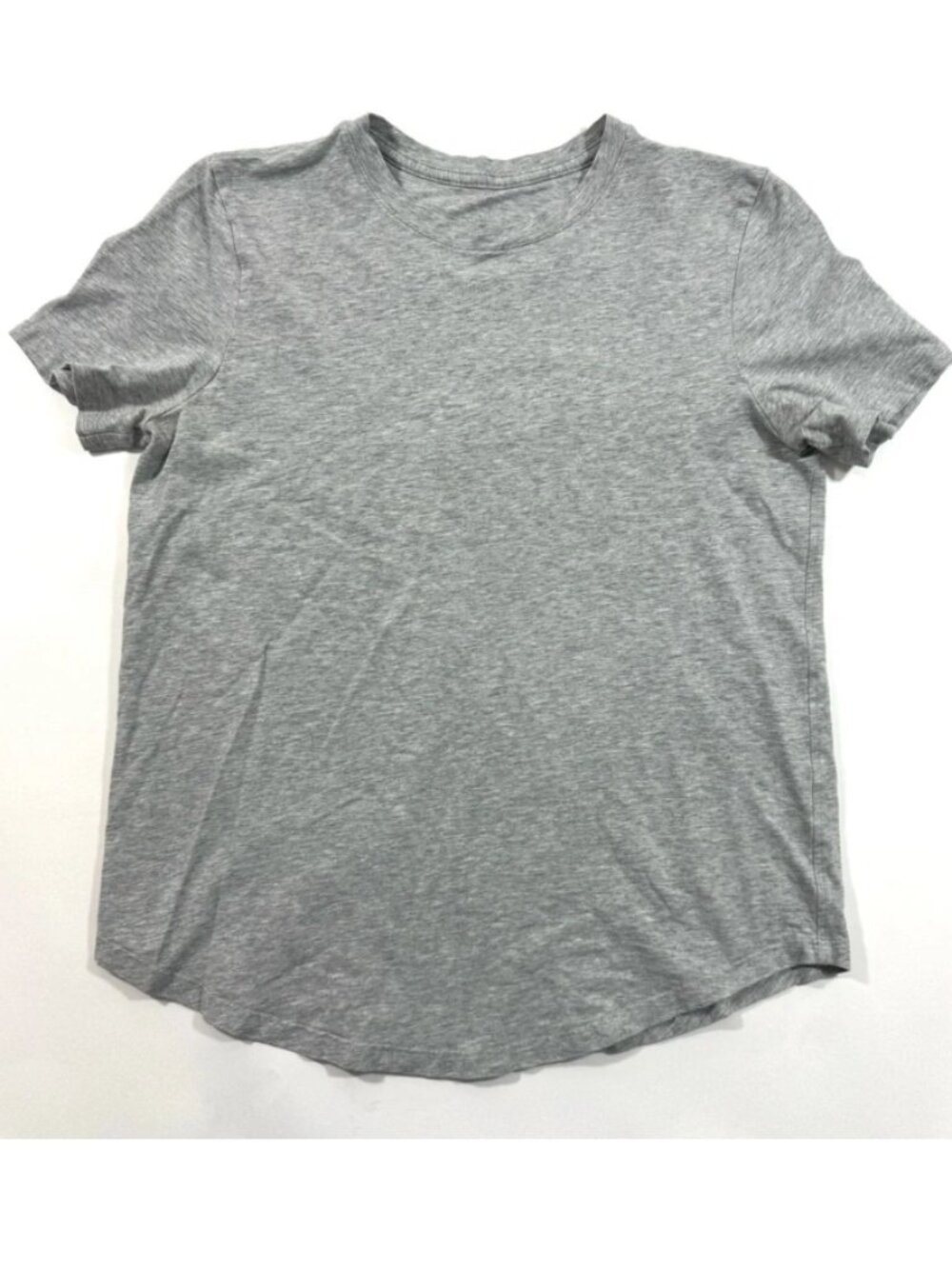 Lululemon Love Crew III Tee Shirt Grey Size 4 Small Short Sleeve